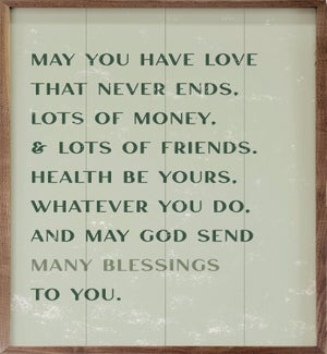 Irish Blessings Green
